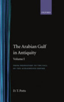 The Arabian Gulf in antiquity /
