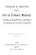 Not in Timon's manner : feeling, misanthropy, and satire in eighteenth-century England /