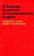 A concise grammar of contemporary English /