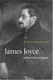 James Joyce and the politics of egoism /