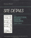Site details from Architectural graphic standards /