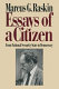 Essays of a citizen : from national security state to democracy /
