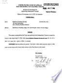 Final report of the Independent Counsel (in re: Madison Guaranty Savings & Loan Association) : in re: William David Watkins and in re: Hillary Rodham Clinton /