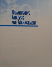 Quantitative analysis for management /