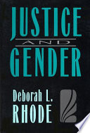 Justice and gender : sex discrimination and the law /