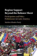 Regime support beyond the balance sheet : participation and policy performance in Latin America /