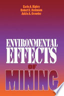Environmental effects of mining /