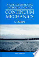 A one-dimensional introduction to continuum mechanics /