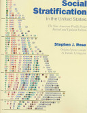 Social stratification in the United States : the new American profile poster: a book-and-poster set /