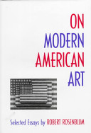 On modern American art : selected essays /