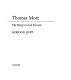 Thomas More : the King's good servant /