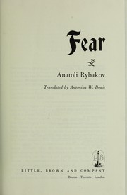 Fear /