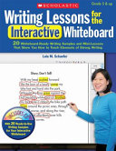 Writing lessons for the interactive whiteboard /