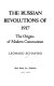 The Russian revolutions of 1917 : the origins of modern Communism /