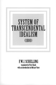 System of transcendental idealism (1800) /