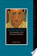 Schoenberg's correspondence with American composers /