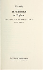 The expansion of England /