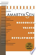 Resources, values, and development /