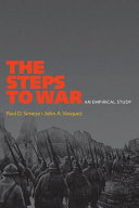 The steps to war : an empirical study /