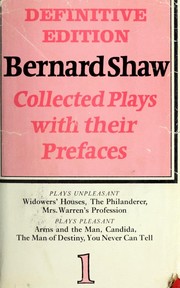 Collected plays with their prefaces /