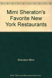 Mimi Sheraton's favorite New York restaurants /