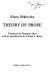 Theory of prose /