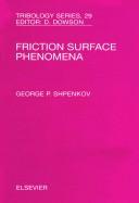 Friction surface phenomena /