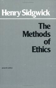 The methods of ethics /