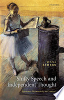 Shifty speech and independent thought : epistemic normativity in context /