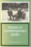 Classes in contemporary Japan /