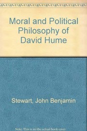 The moral and political philosophy of David Hume /