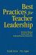 Best practices for teacher leadership : what award-winning teachers do for their professional learning communities /