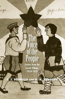 The voice of the people : letters from the Soviet village, 1918-1932 /