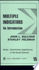 Multiple indicators : an introduction /