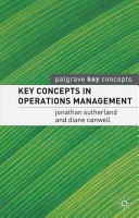 Key concepts in operations management /