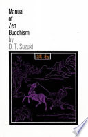 Manual of Zen Buddhism /