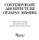 Contemporary architecture of Japan 1958-1984 /