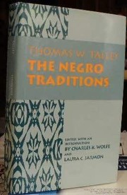 The Negro traditions /