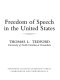 Freedom of speech in the United States /