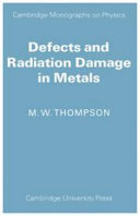 Defects and radiation damage in metals