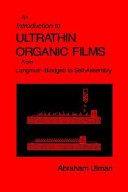 An introduction to ultrathin organic films : from Langmuir-Blodgett to self-assembly /