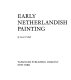 Early Netherlandish painting,
