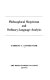 Philosophical skepticism and ordinary-language analysis /