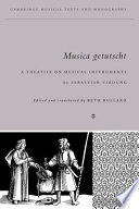 Musica getutscht : a treatise on musical instruments (1511) /