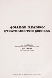 College reading : strategies for success /