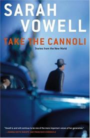 Take the cannoli : stories from the New World /