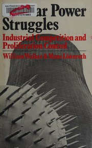 Nuclear power struggles : industrial competition and proliferation control /