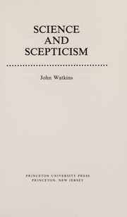Science and scepticism /