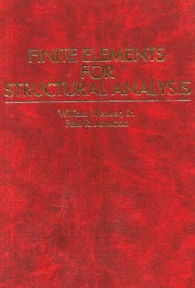 Finite elements for structural analysis /