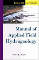 Manual of applied field hydrogeology /